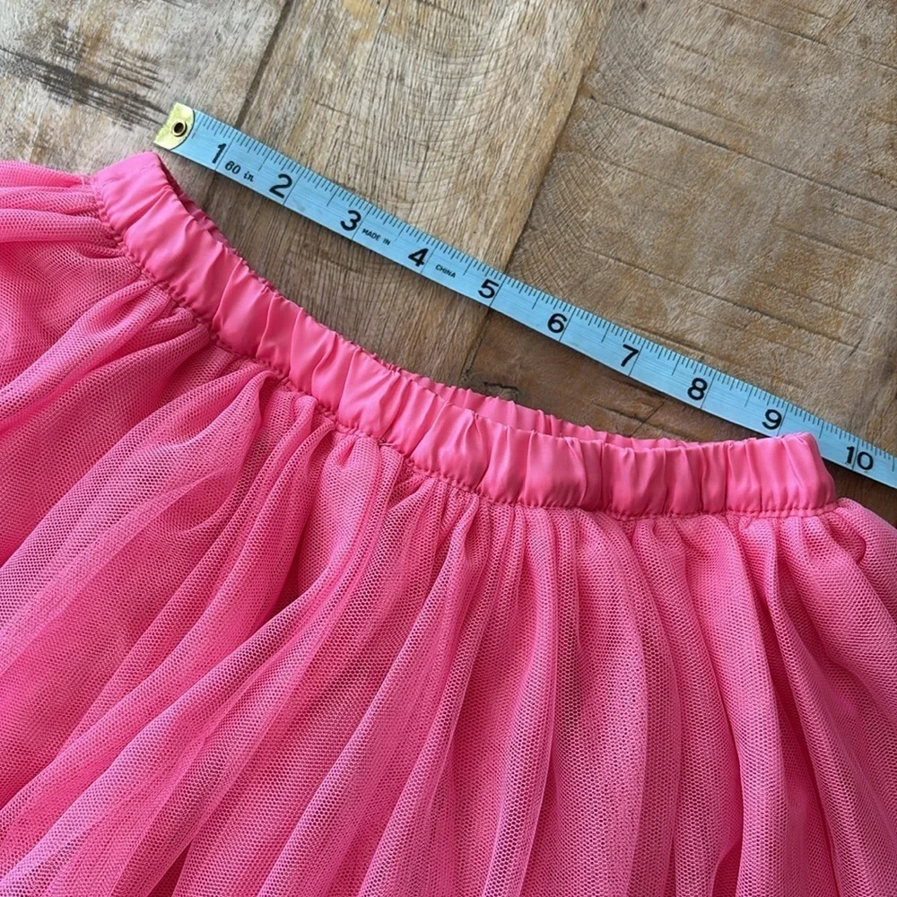 Gymboree Vibrant Pink Tulle Skirt size 8